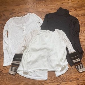 Three Free People shirts